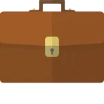 Icon Of Bag For Commuting SVG Icon